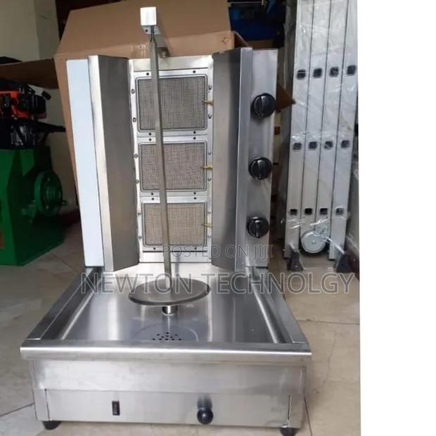 Commercial Shawarma 3 Gas Burner Machine