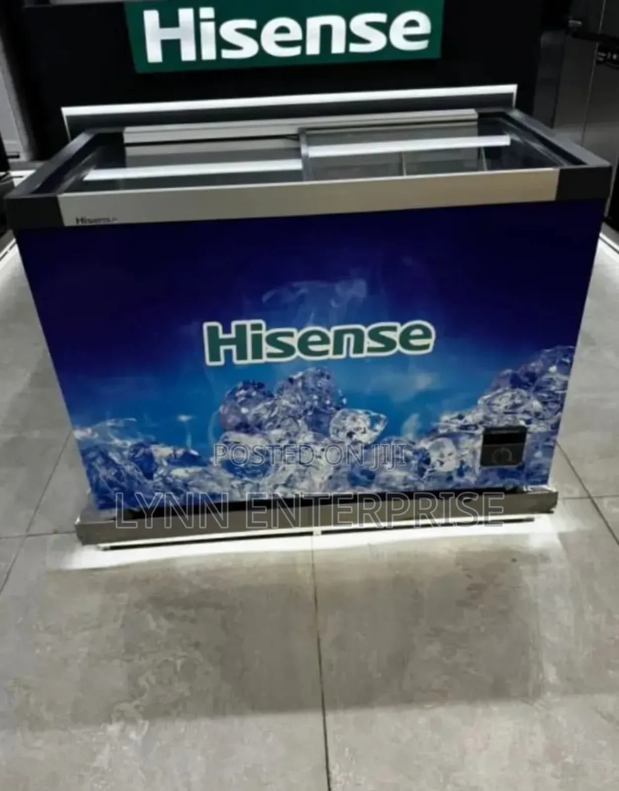 Hisense Chest Freezer 144litres Grey Door