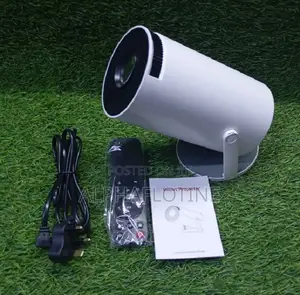 White Colour Hy300 LCD Projector -2gb Ram and 16gb Storage