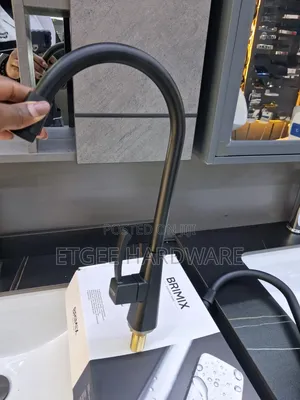Brimix Kitchen Tap Pillar Black