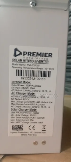 Premier 3.2kw -3kva Hybrid Inverter
