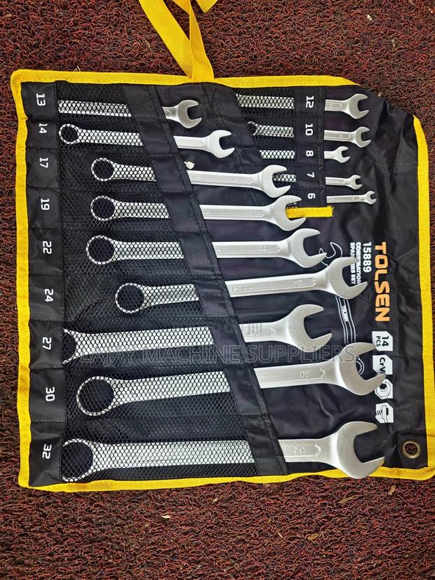 Tolsen Germany 14pcs Combination Spanner Set (Model 15889) - thumbnail 2