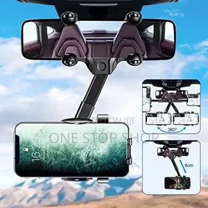 Rearview Phone Holder Stable Mounting Claws