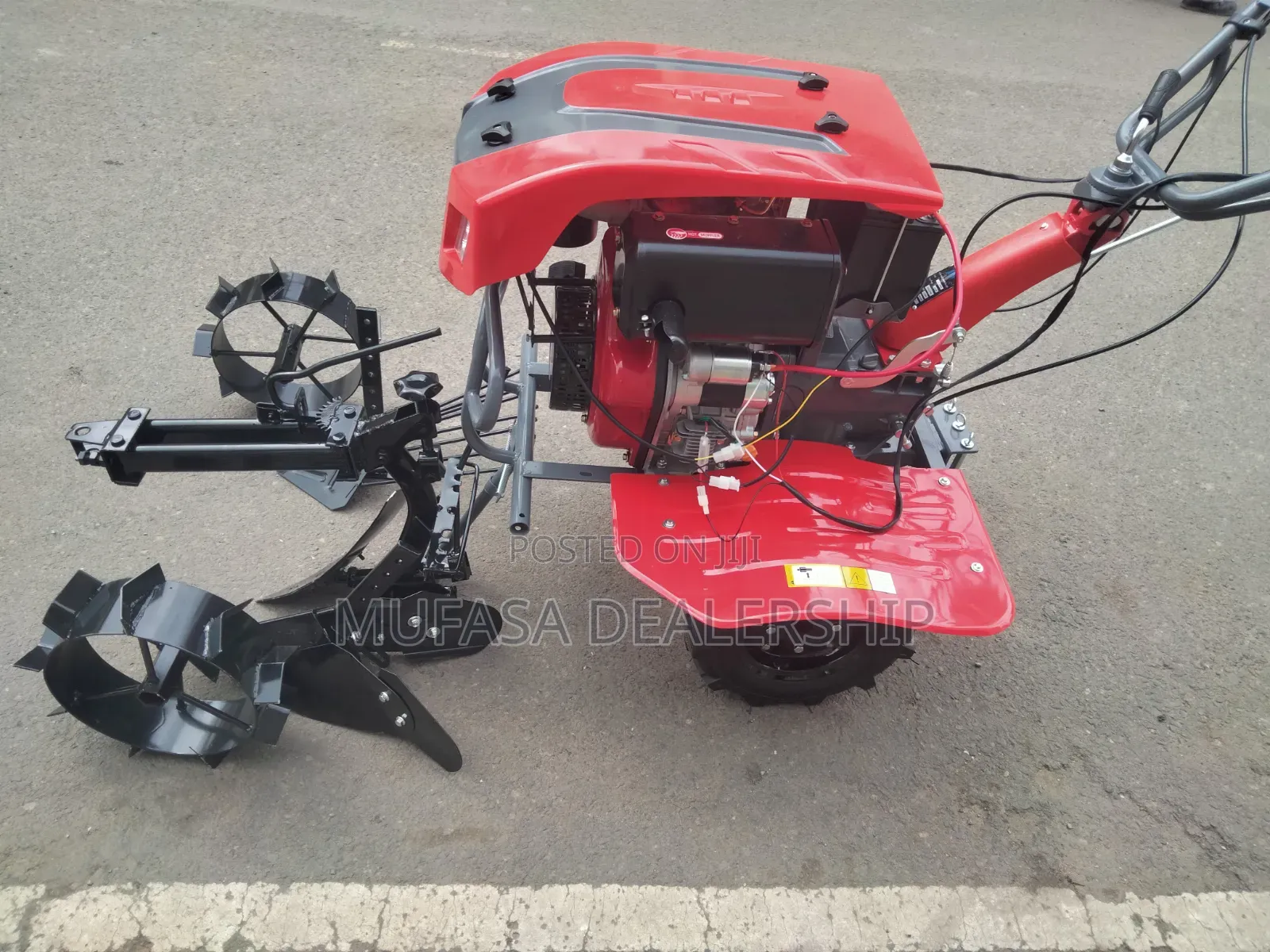 Commercial 14hp Power Tiller