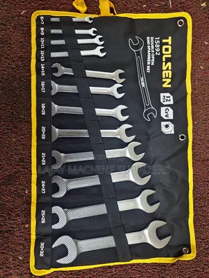 Tolsen Germany 12pcs Double Open End Spanner Set (Model 15892)