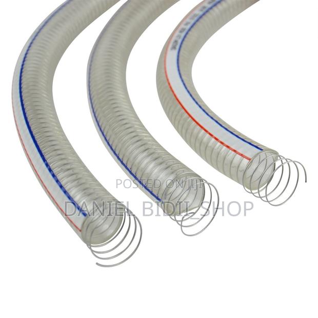 Clear Steel Suction Pipes 2 Inches by 30 Metres