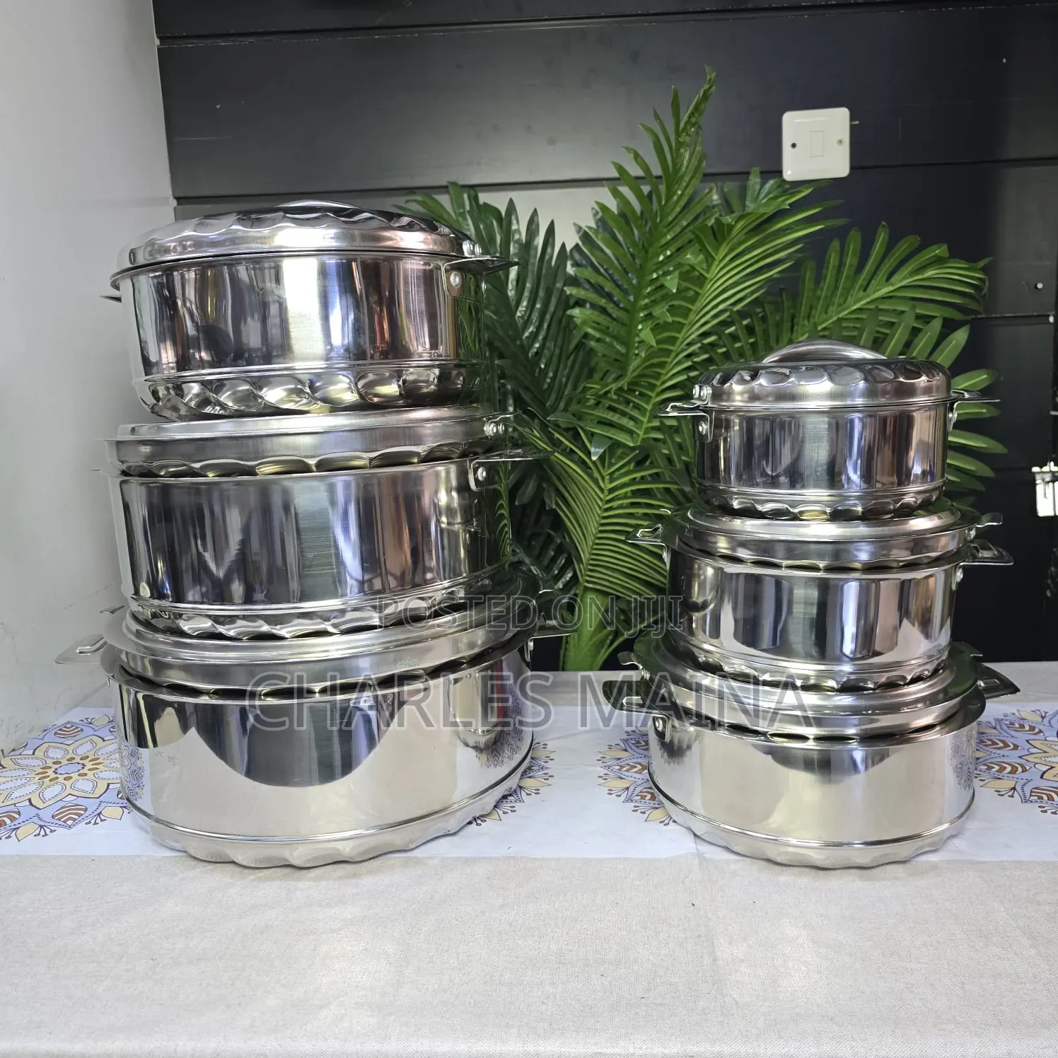 *6pc Stainless Steel Hotpots*