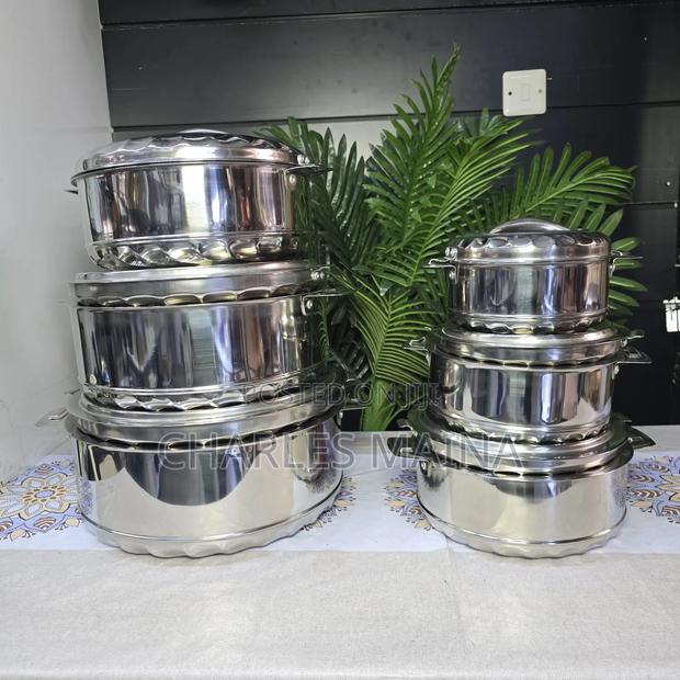 *6pc Stainless Steel Hotpots*