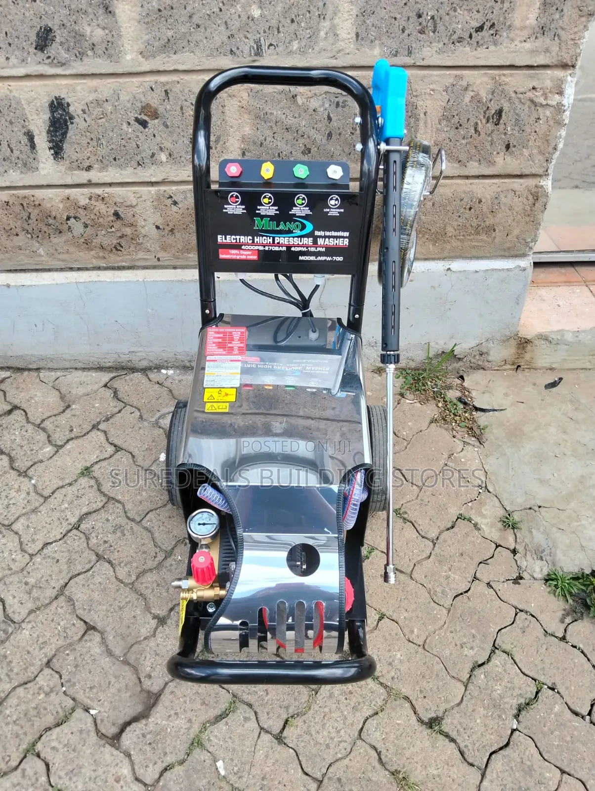 Electric High-Pressure Washer With a 4000 Psi