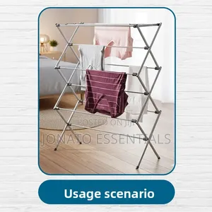 Foldable Clothes Drying Rack Stand Heavy Duty Clothing Airer
