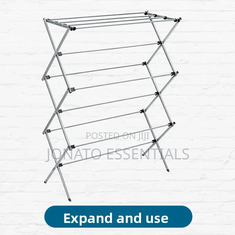 Foldable Clothes Drying Rack Stand Heavy Duty Clothing Airer