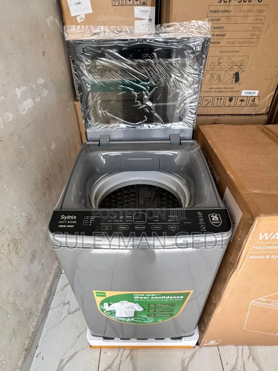Syinix Washing Machine 8kg Full Automatic