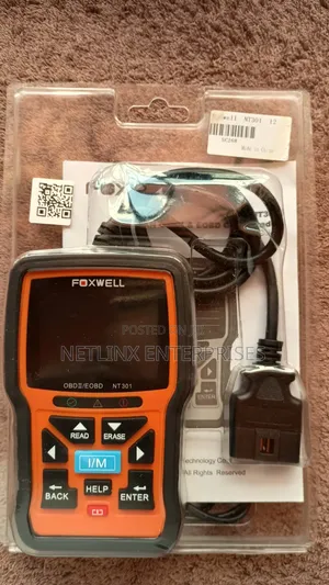 Foxwell Nt301 Obd2/Eobd Scanner.Fault Code Reader Diagnostic Tool.