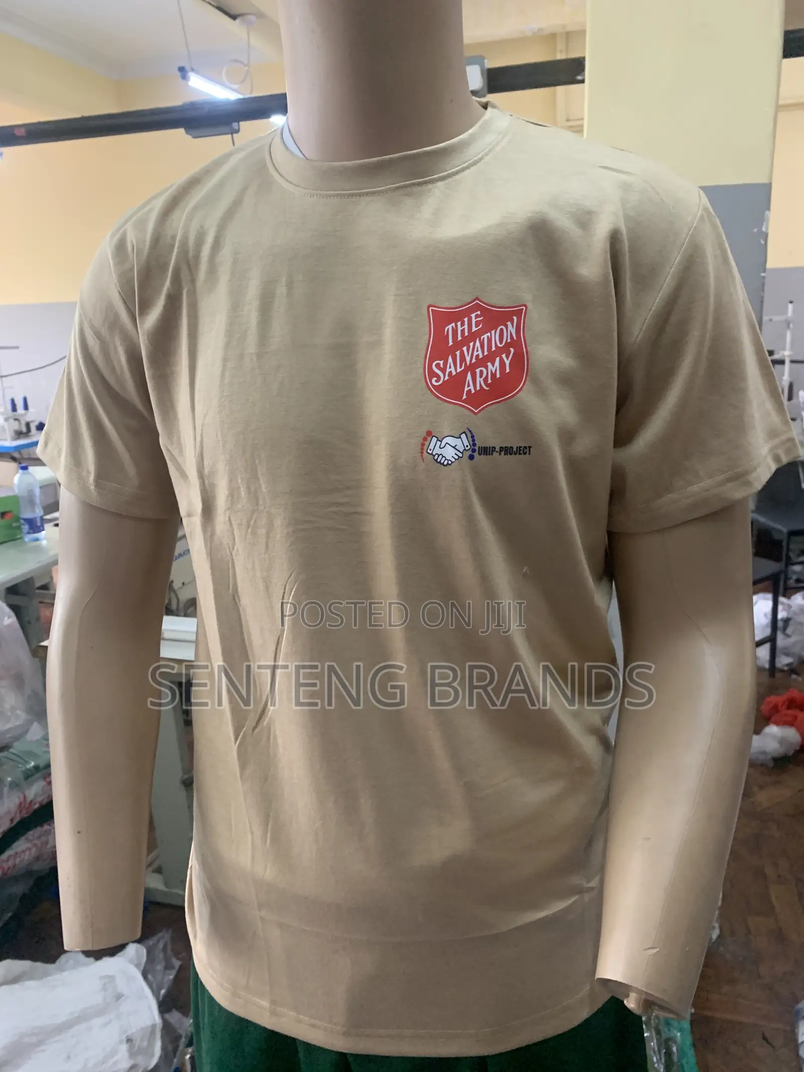Branded Round Neck Cotton Tshirt