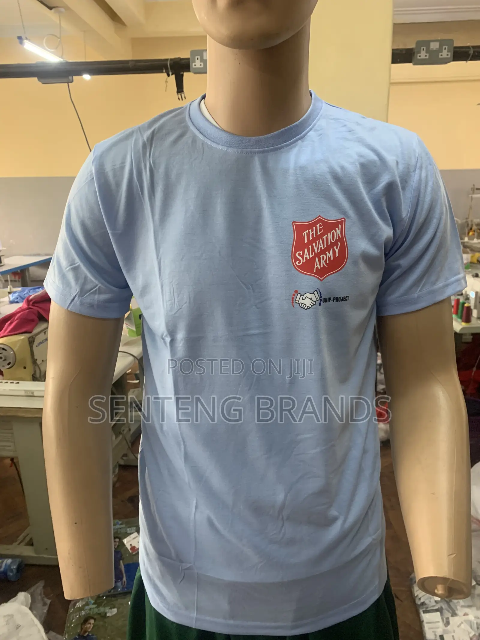 Branded Round Neck Cotton Tshirt