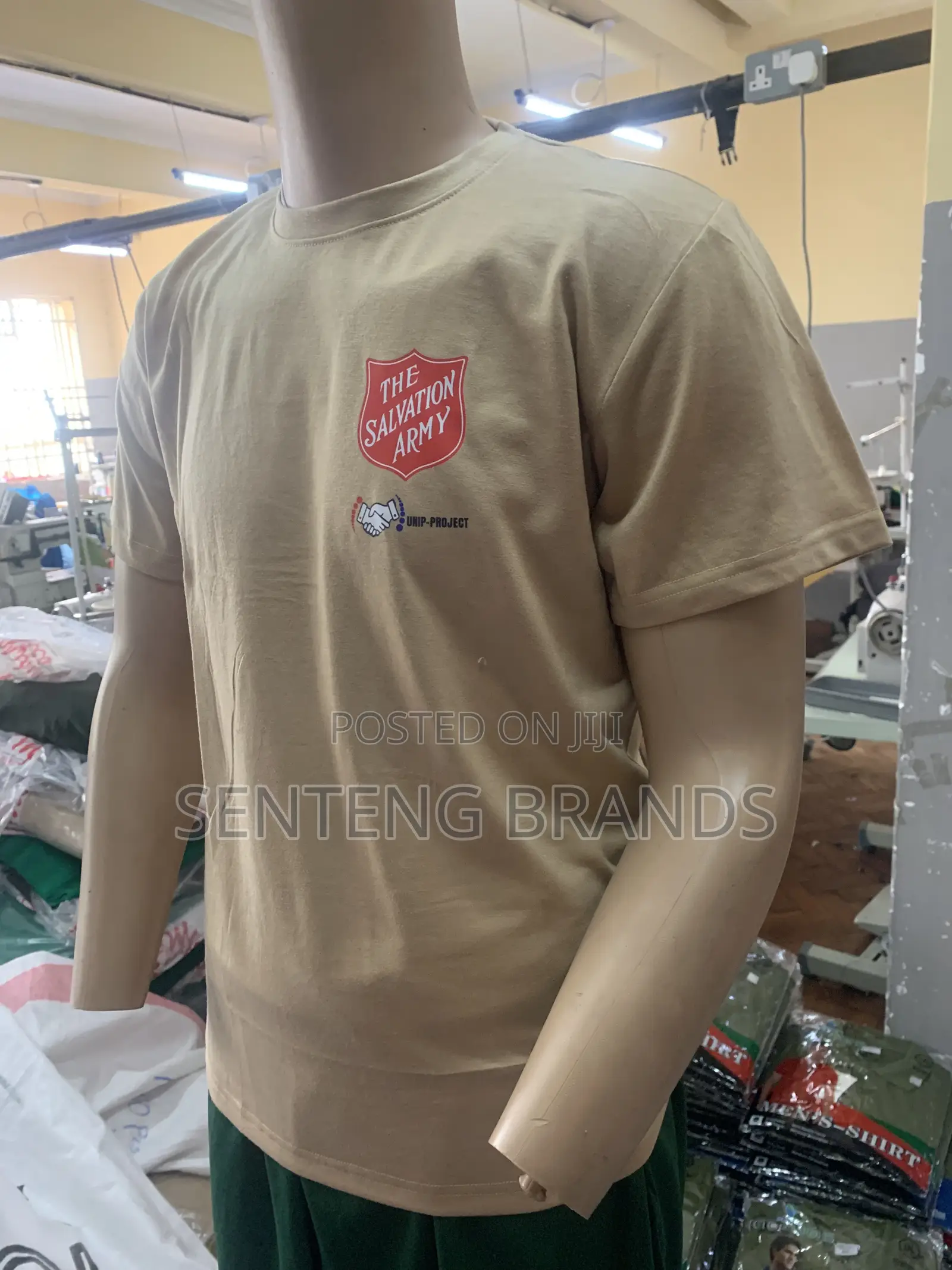 Branded Round Neck Cotton Tshirt