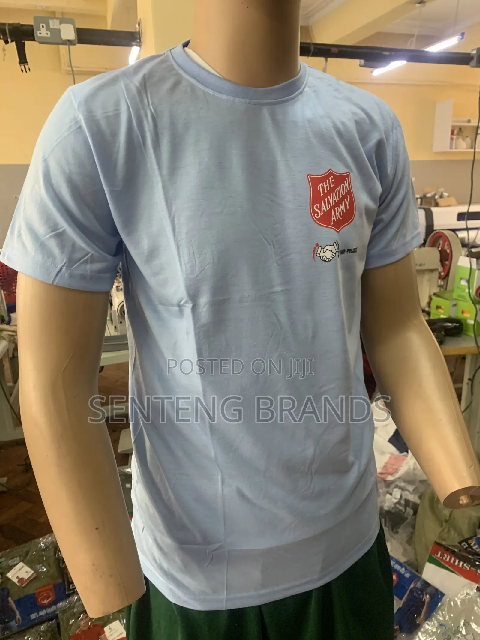 Branded Round Neck Cotton Tshirt