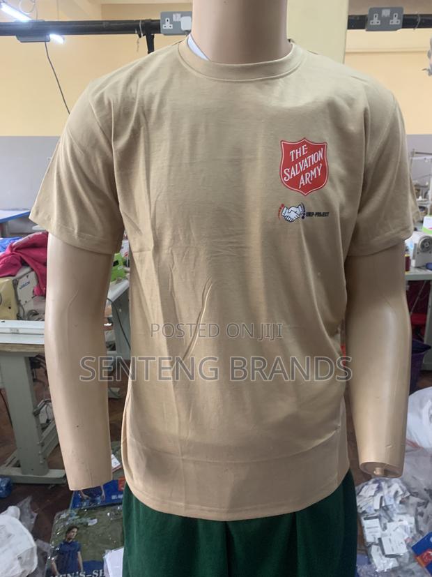 Branded Round Neck Cotton Tshirt - thumbnail 5