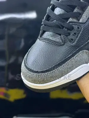 Levi's X Air Jordan 3 Black Denim
