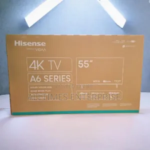 Hisense 55inch A6 Series Smart Android Frameless Tv Vidaa