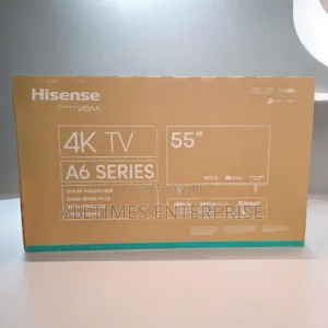 Hisense 55inch A6 Series Smart Android Frameless Tv Vidaa