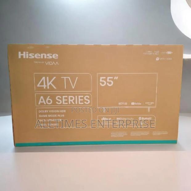 Hisense 55inch A6 Series Smart Android Frameless Tv Vidaa - thumbnail 2