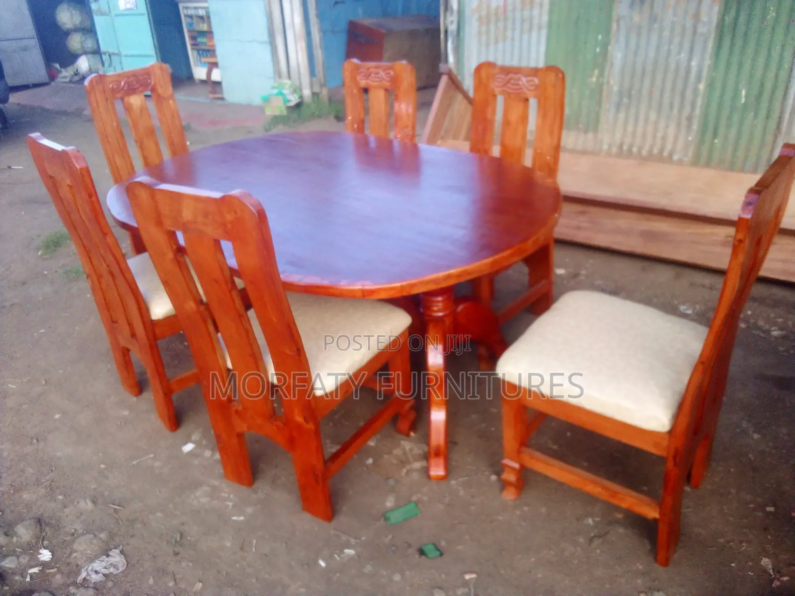 Brown Dining Set
