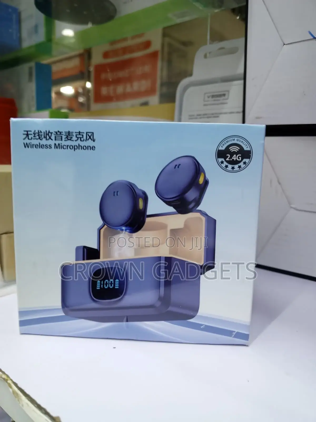 Q8 Wireless Mic Noise Cancellation Vlog Interview Microphone