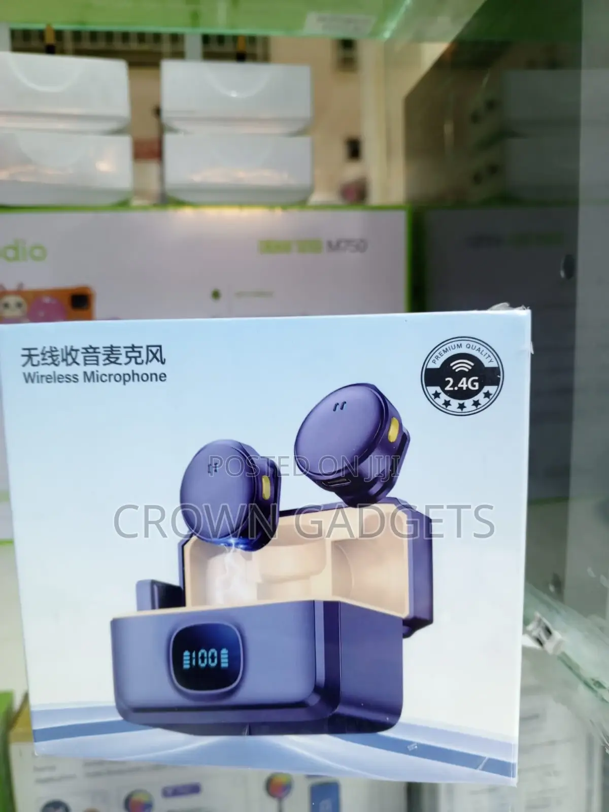 Q8 Wireless Mic Noise Cancellation Vlog Interview Microphone
