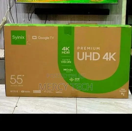 Syinix 55" Premium Uhd Google Tv