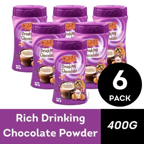 Choco Primo Rich Drinking Chocolate Powder 400g (6 Pack)