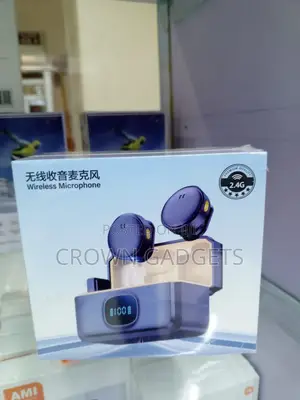 Q8 Wireless Lavalier Mic 20m Range for Streaming Vlog