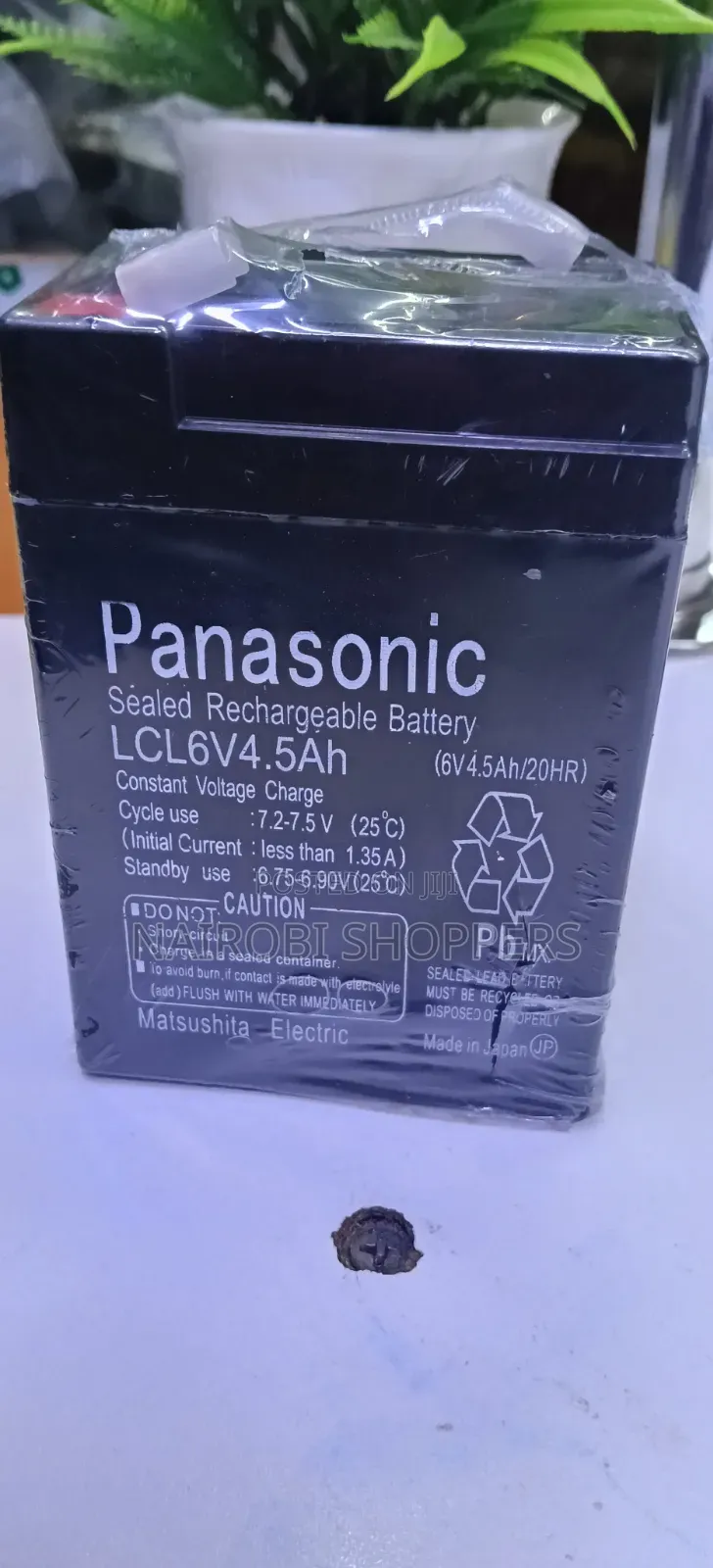 Weighing Scale Battery 6v Panasonic