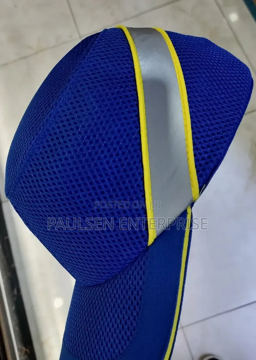Blue Mesh Bump Cap