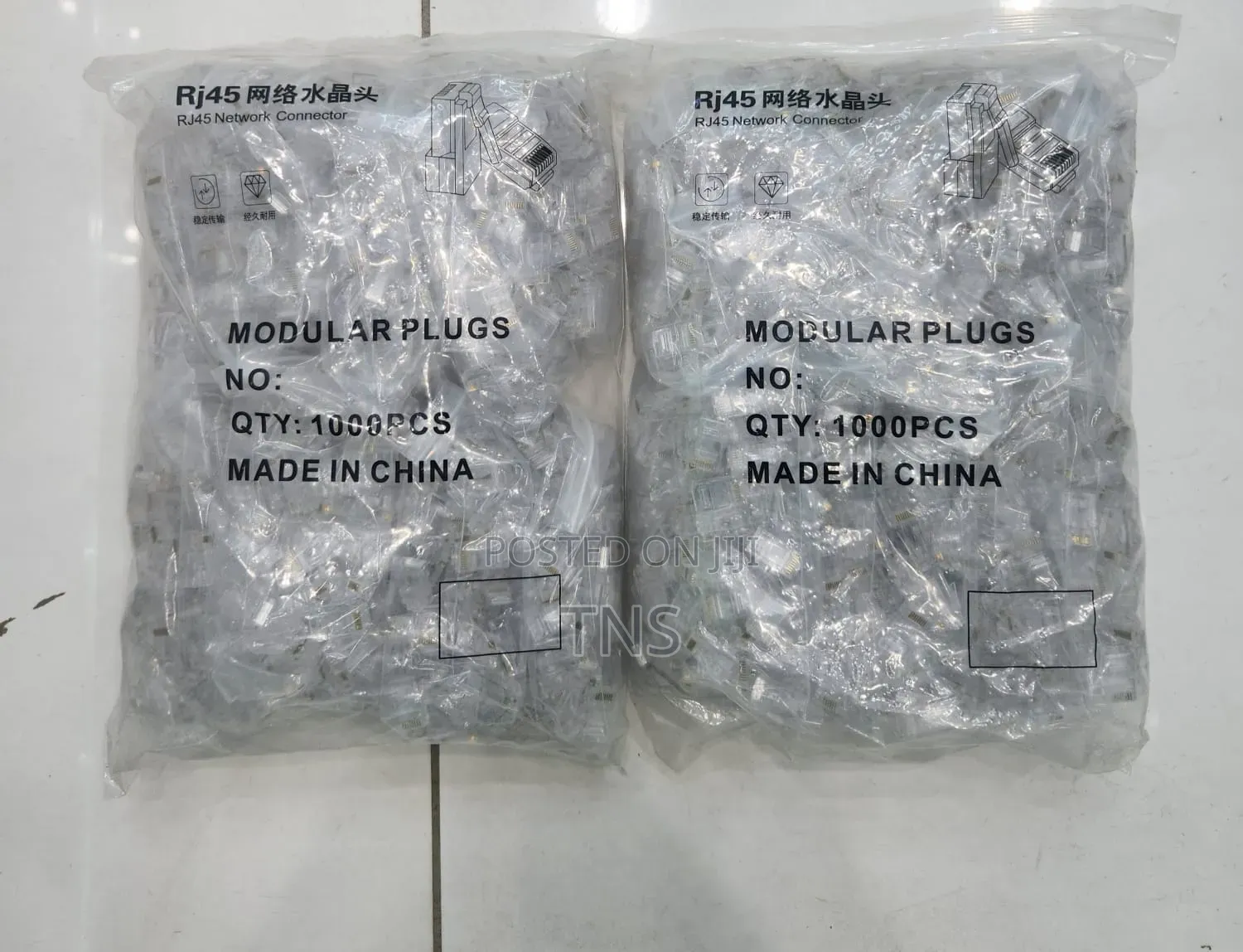 1000 Pieces Rj 45 Connectors