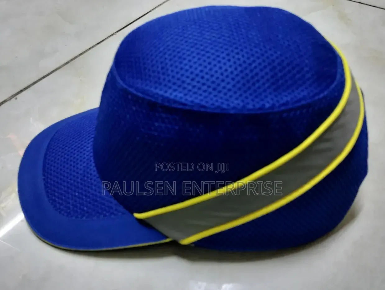 Blue Mesh Bump Cap