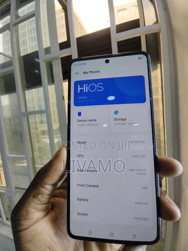 Tecno Camon 20 256 GB Blue - thumbnail 6