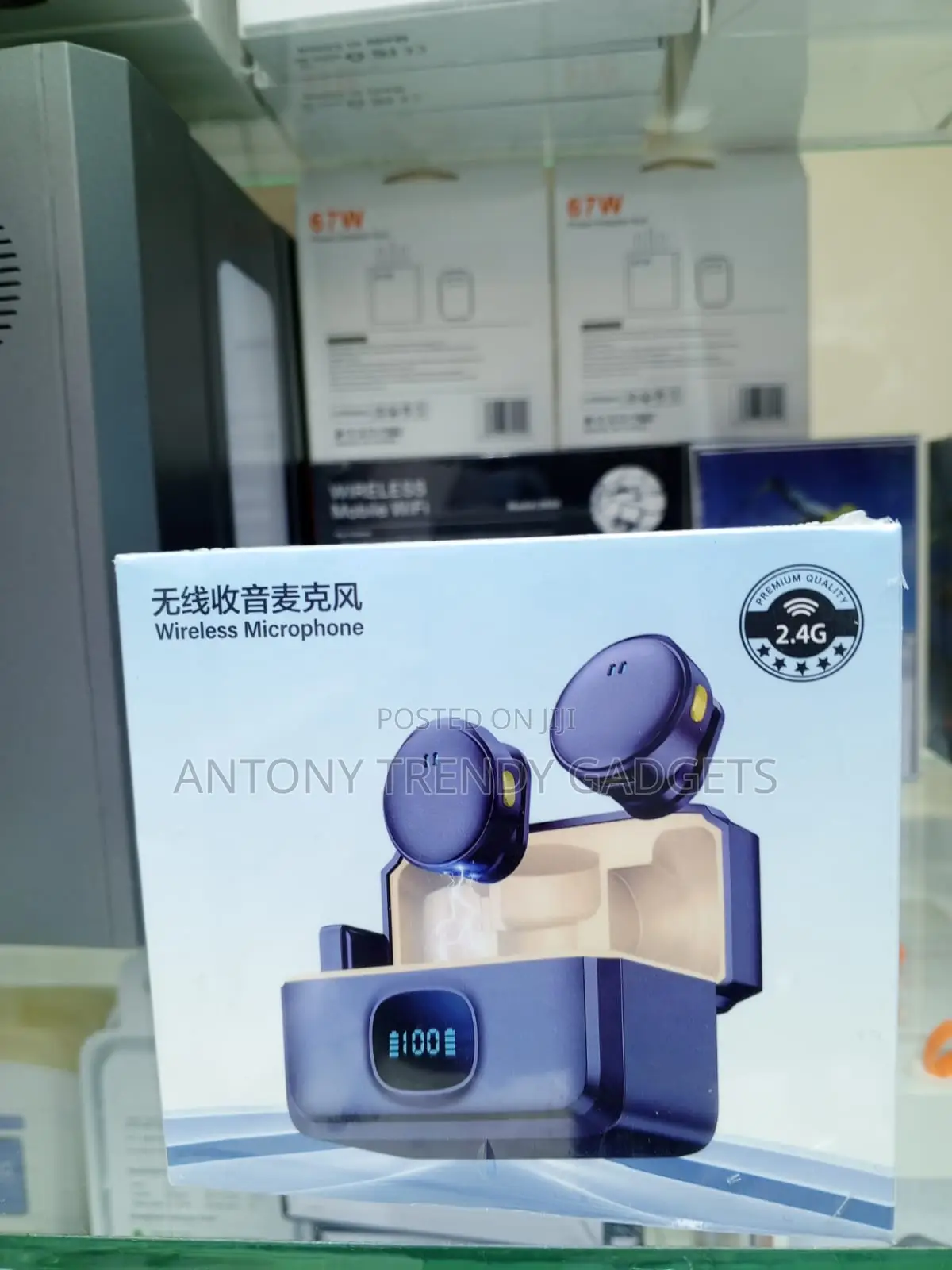 Q8 Wireless Lavalier Microphone Anc Noise Reduction System