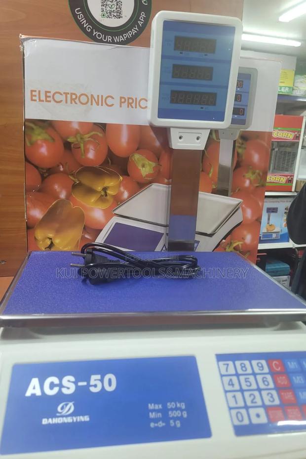 Acs 50/ 50kg Electric Pricing Scale