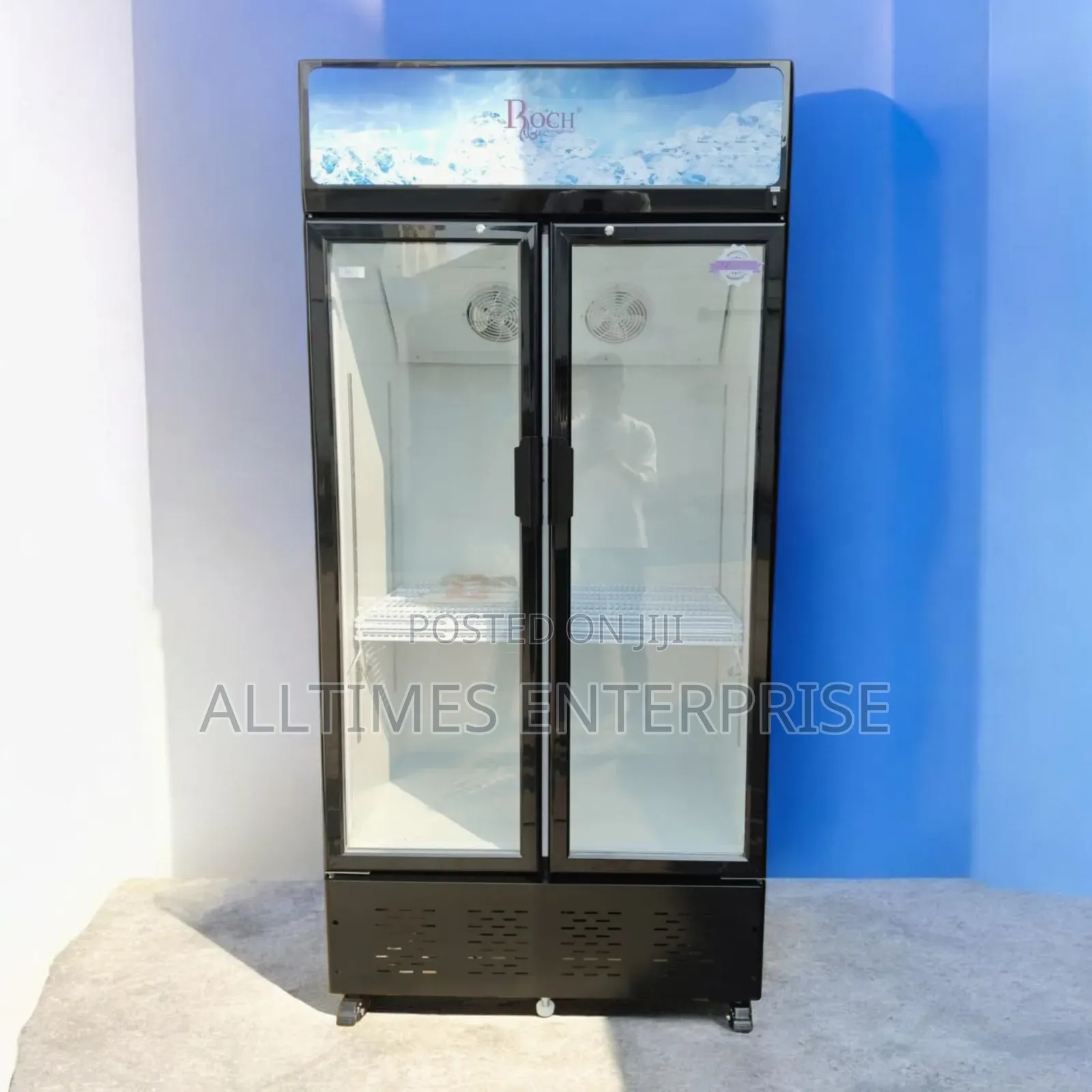 505 Litres Roch Vertical Showcase Model RSF-680-O Refrigerator
