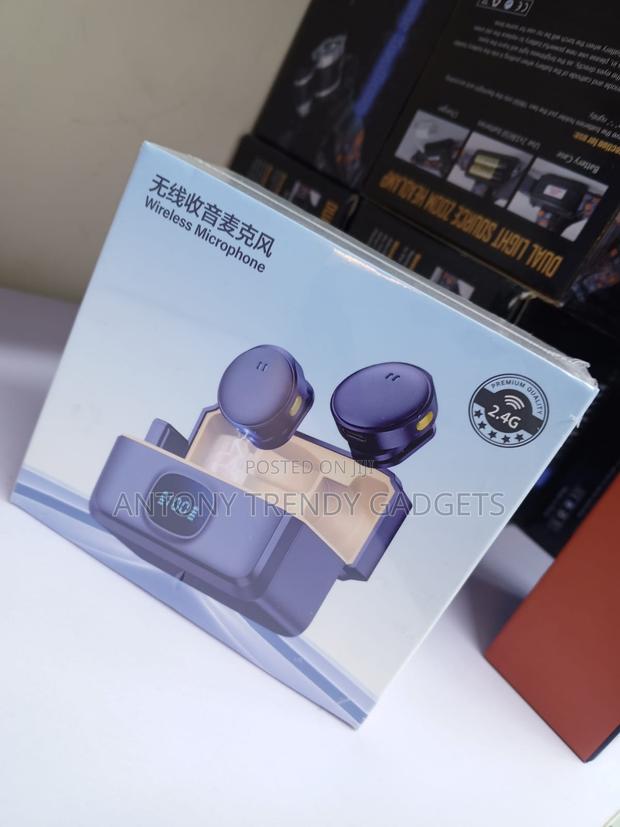 Q8 2.4g Wireless Microphone for Vlog Live Streaming