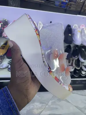 Ladies Floral Wedges