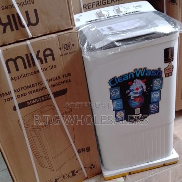 Mika 6kg Semi Automatic Single Tub Washing Machine - main view