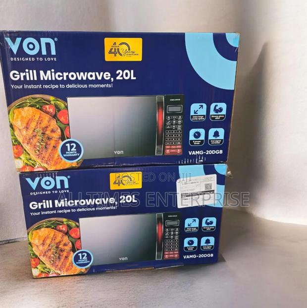 Von Microwave 20l Digital Microwave