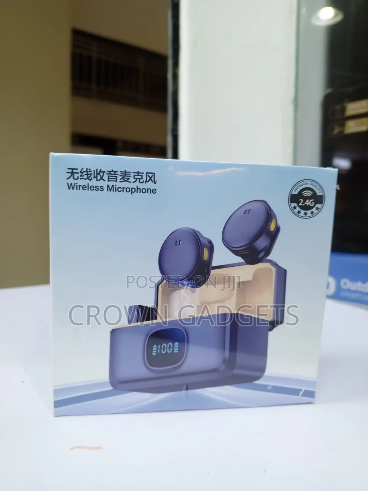 Q8 Magnetic Clip-on Wireless Mic 20m Audio Recording