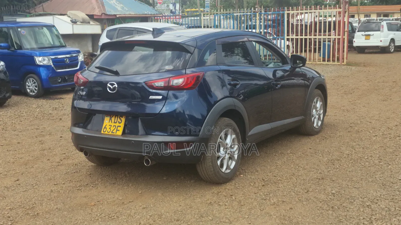 Mazda CX-3 2.0 Petrol 148hp FWD 2017 Blue