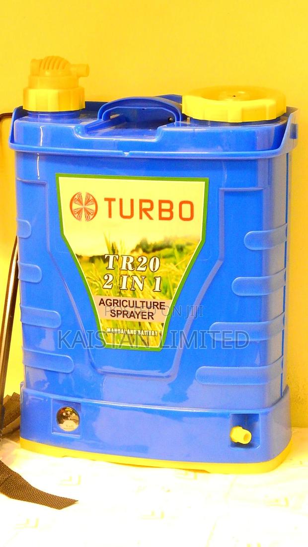 20l Turbo Knapsack Sprayer. 20l Battery Manual Knapsack