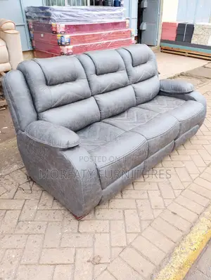 Grey Semi Recliner Seat