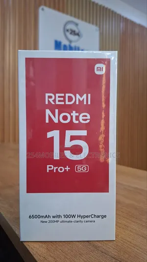 New Xiaomi Redmi Note 15 Pro+ 512 GB Black