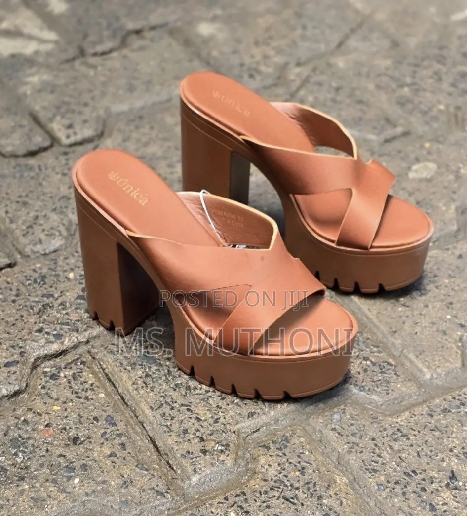 Restock!! Unica Chunky Platform Sandals Size 36-41